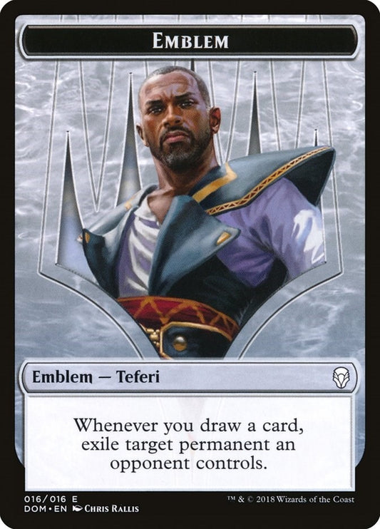 Image for Emblem - Teferi, Hero of Dominaria (16) (DOM) - Magic: The Gathering