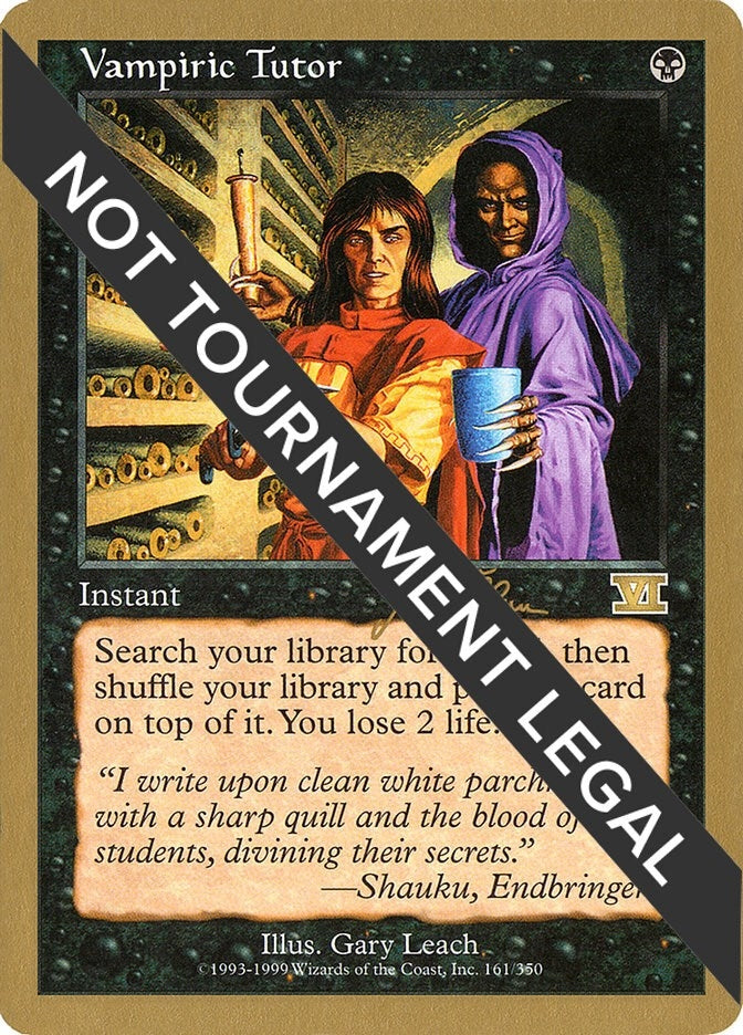 Vampiric Tutor - 1999 Jakub Slemr (6ED) (WCD)
