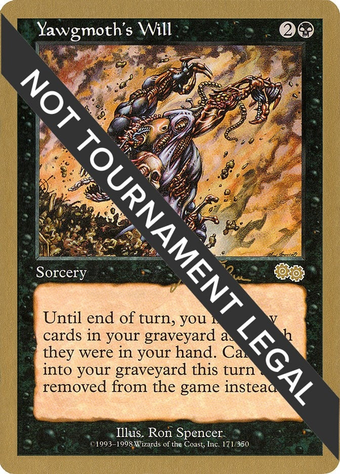 Yawgmoth's Will - 1999 Jakub Slemr (USG) (WCD)