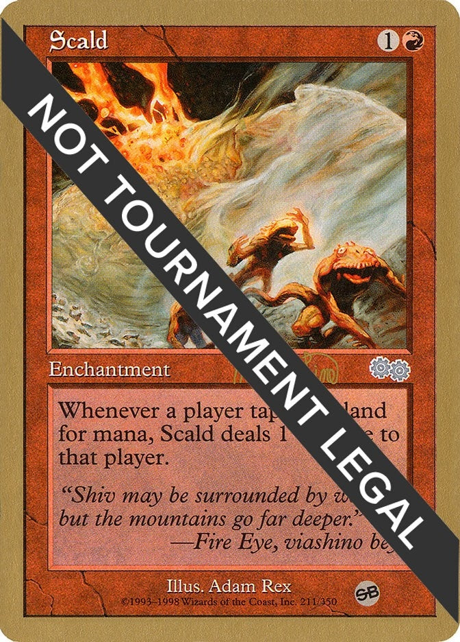 Scald - 1999 Mark Le Pine (USG) (SB) (WCD)
