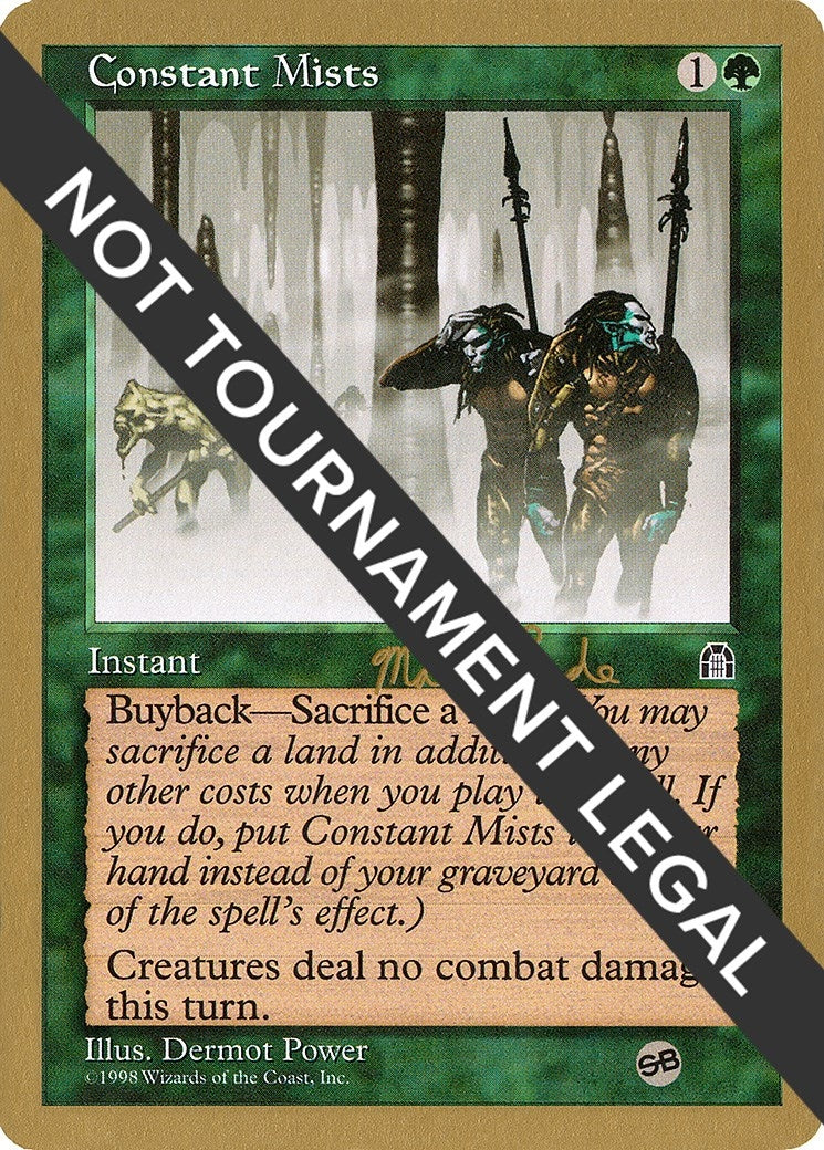 Constant Mists - 1999 Matt Linde (STH) (SB) (WCD)