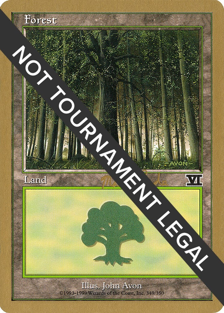 Forest (349) - 1999 Matt Linde (6ED) (WCD)