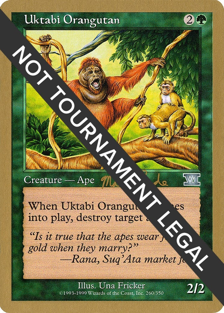 Uktabi Orangutan - 1999 Matt Linde (6ED) (WCD)
