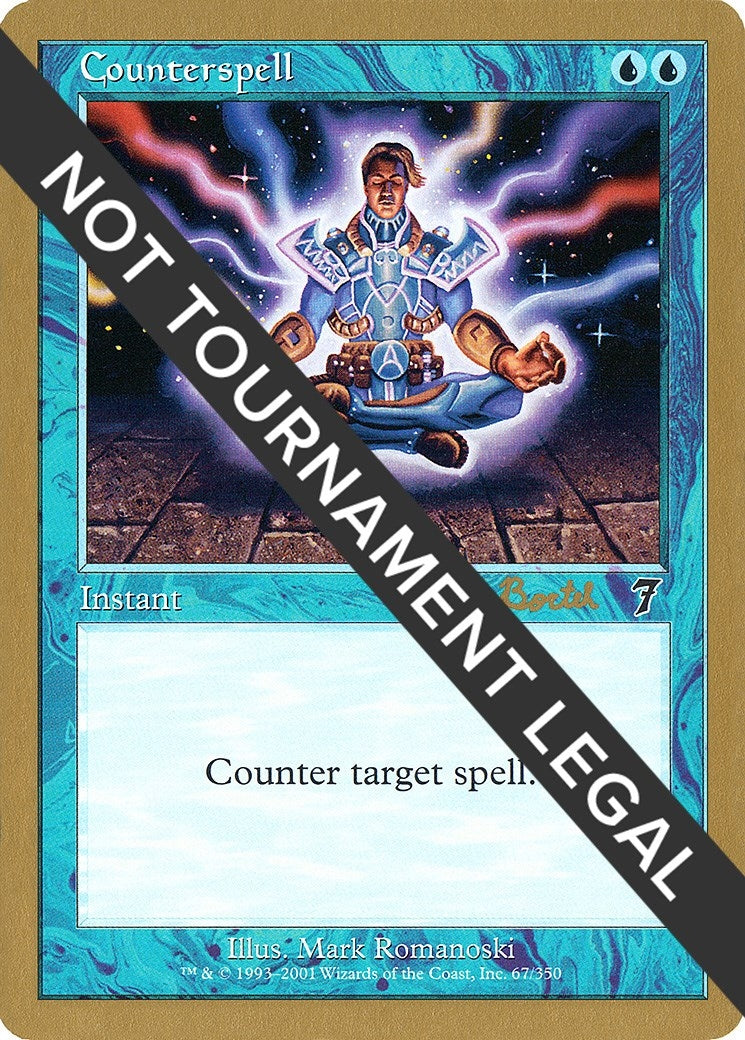 Counterspell - 2001 Alex Borteh (7ED) (WCD)