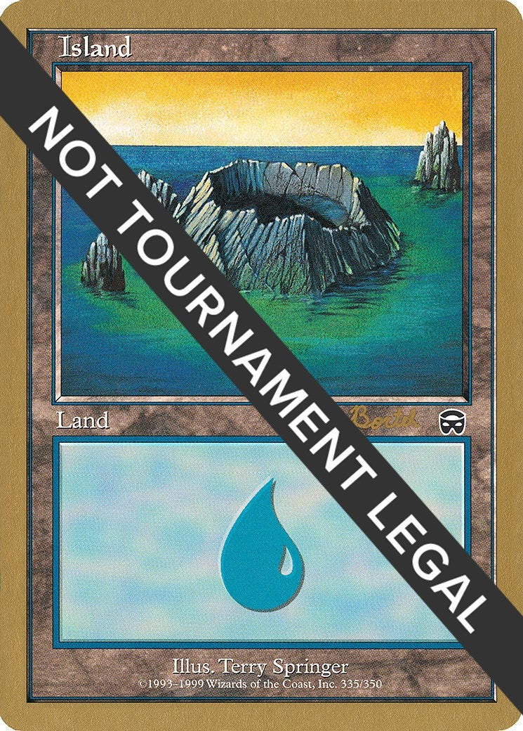 Island (335) - 2001 Alex Borteh (MMQ) (WCD)