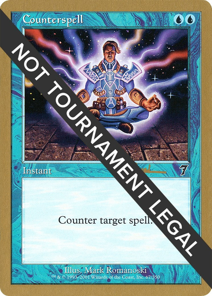 Counterspell - 2001 Antoine Ruel (7ED) (WCD)