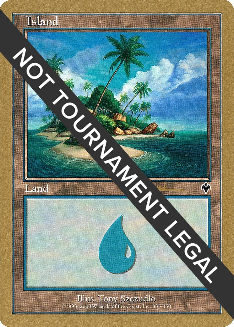 Island (335) - 2001 Antoine Ruel (INV) (WCD)