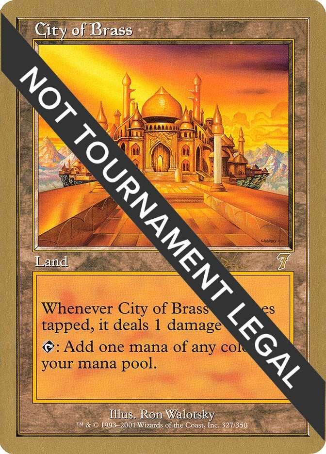 City of Brass - 2001 Jan Tomcani (7ED) (WCD)