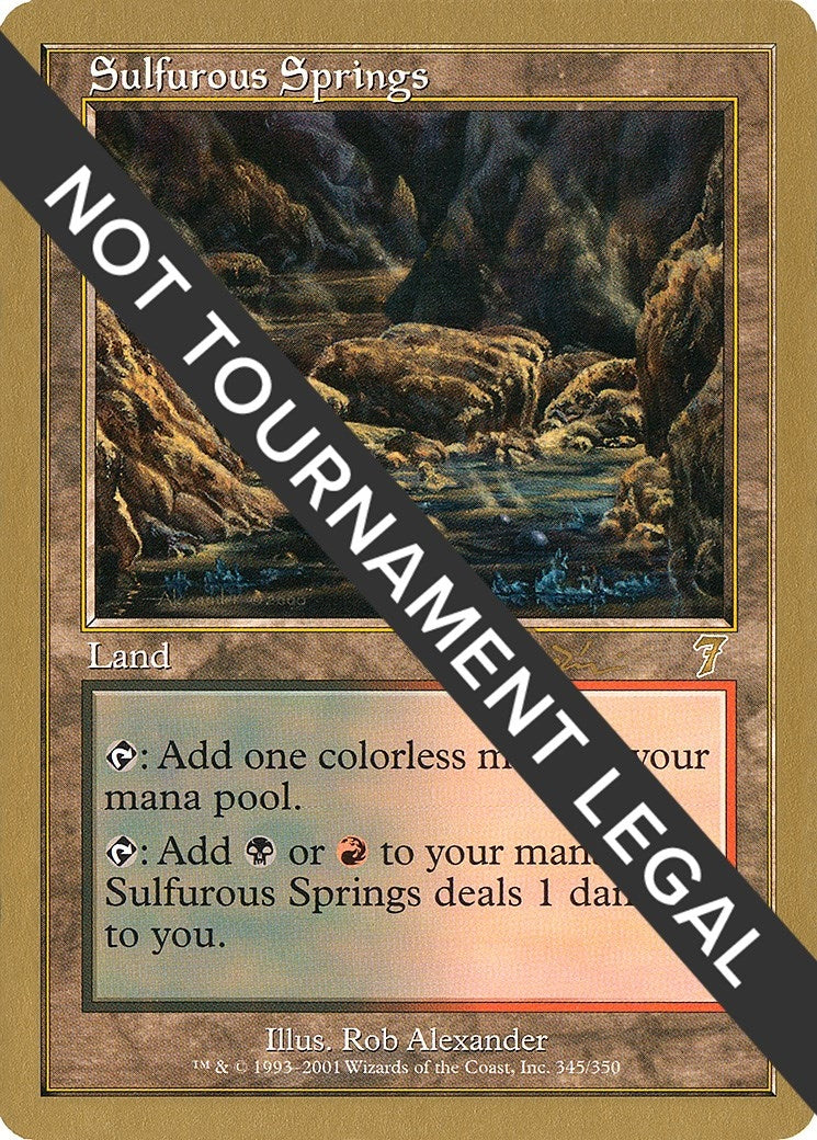 Sulfurous Springs - 2001 Jan Tomcani (7ED) (WCD)