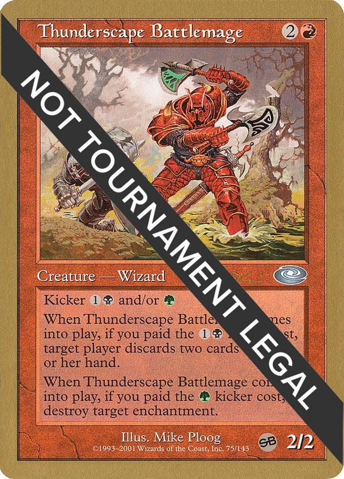 Thunderscape Battlemage - 2001 Jan Tomcani (PLS) (WCD)