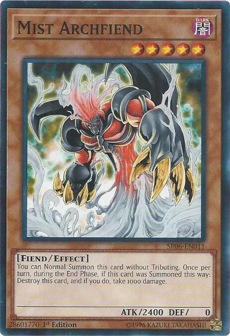 Mist Archfiend (SR06-EN011) (SR06)