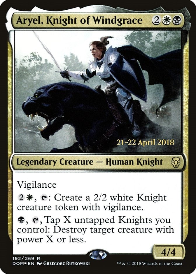 Aryel, Knight of Windgrace (192) (PRE)