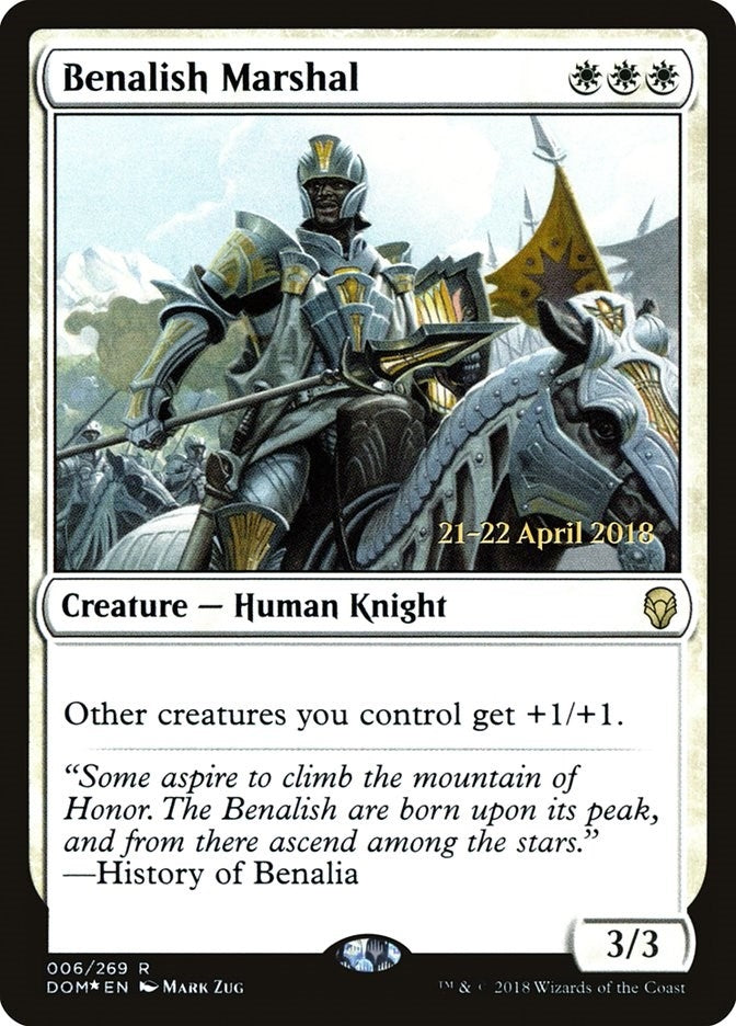 Benalish Marshal (6) (PRE)