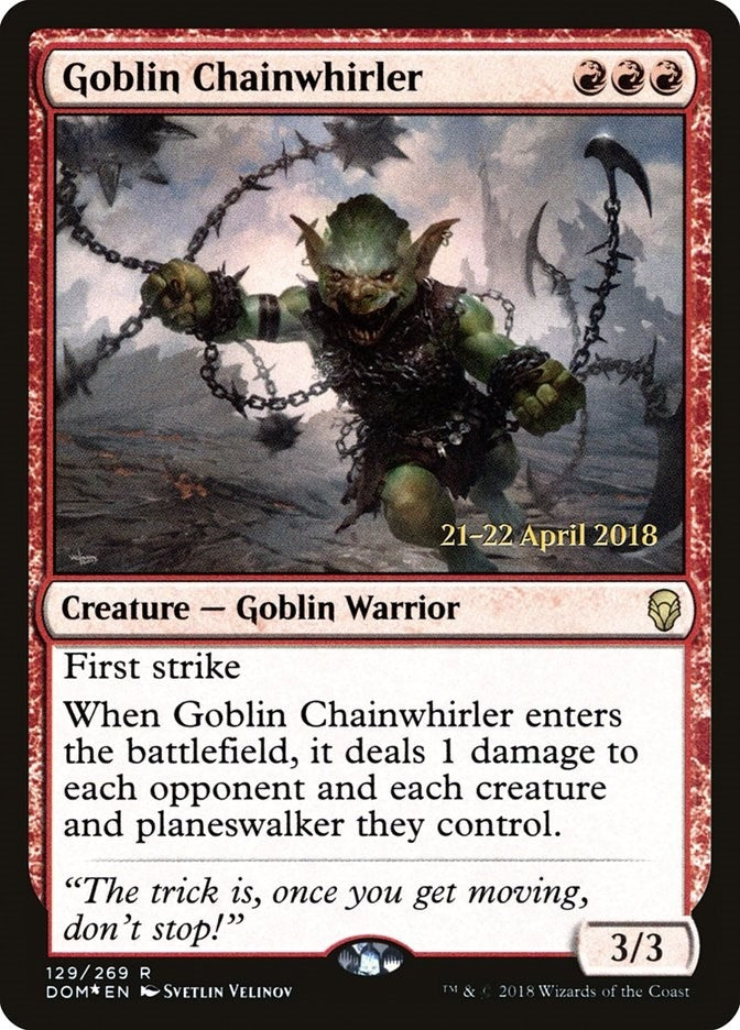 Goblin Chainwhirler (129) (PRE)