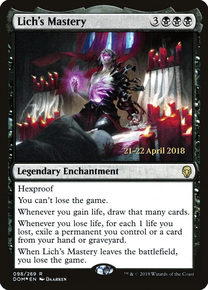 Lich's Mastery (98) (PRE)