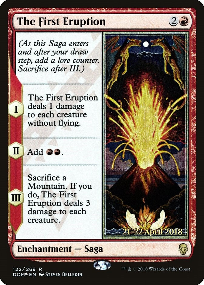 The First Eruption (122) (PRE)