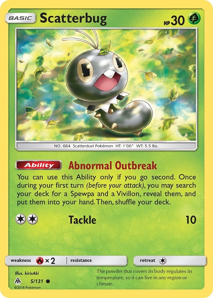 Scatterbug (5) (5/131) (SM06)