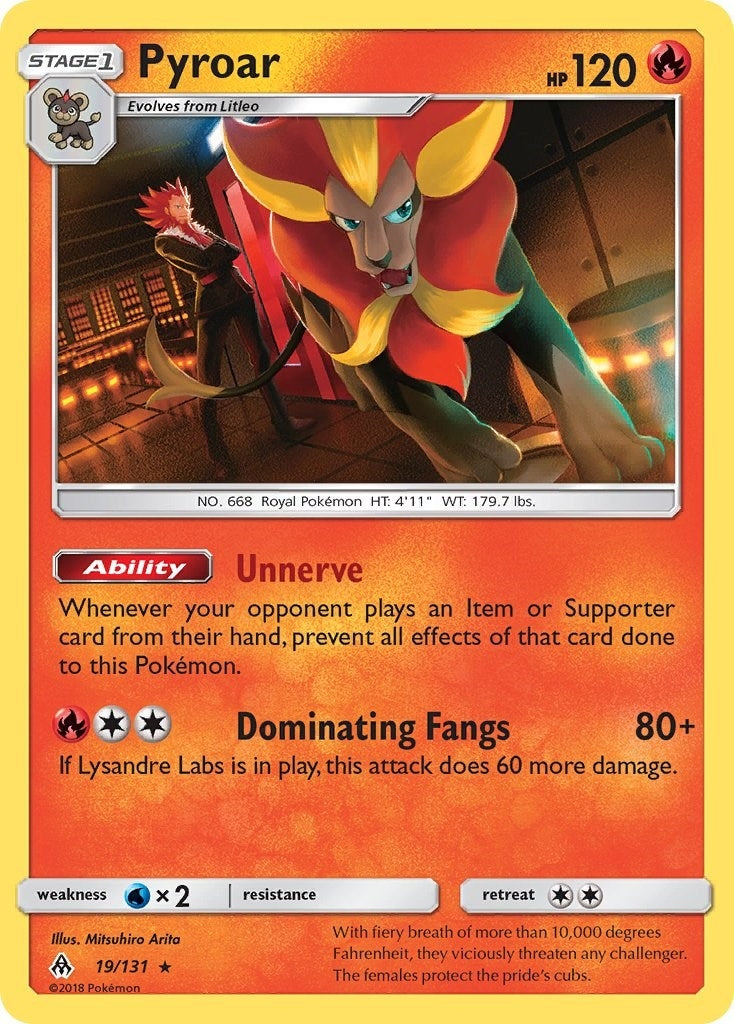 Pyroar (19/131) (SM06)