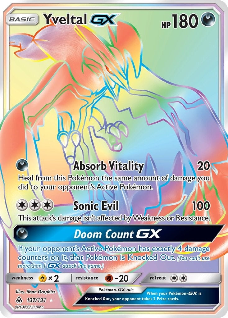 Yveltal GX (Secret) (137/131) (SM06)