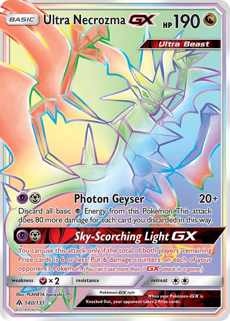 Ultra Necrozma GX (Secret) (140/131) (SM06)