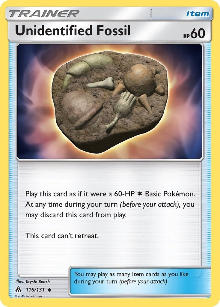Unidentified Fossil (116/131) (SM06)