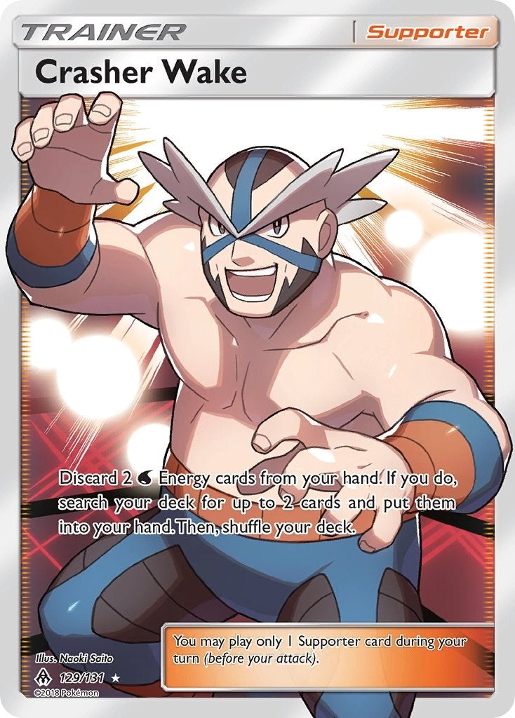 Crasher Wake (Full Art) (129/131) (SM06)