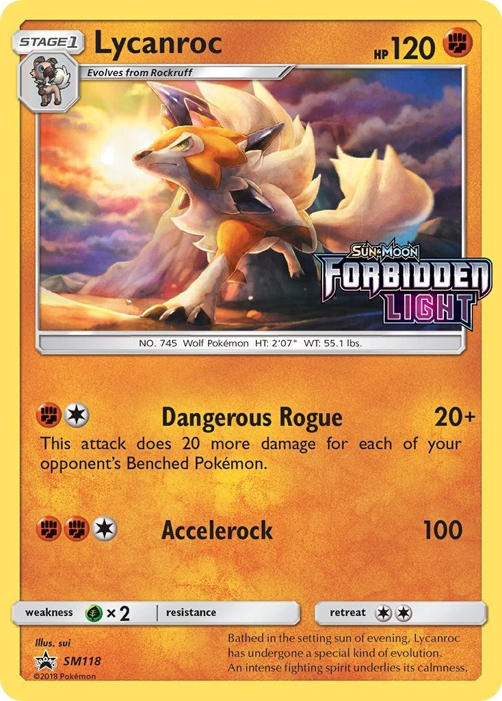 Lycanroc - SM118 (Prerelease) (SM118) (SMP)