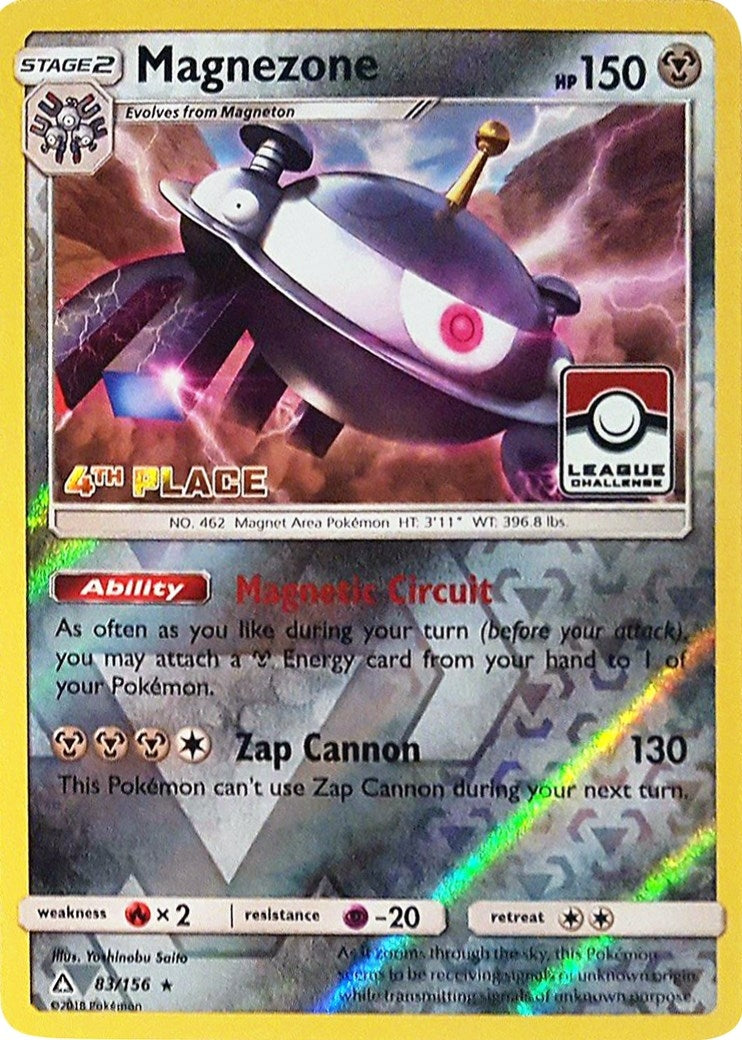 Magnezone - 83/156 (League Challenge) [4th Place] (083/156) (PR)