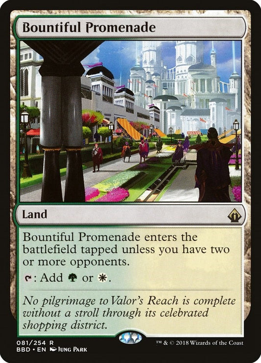 Image for Bountiful Promenade (81) (BBD) - Magic: The Gathering