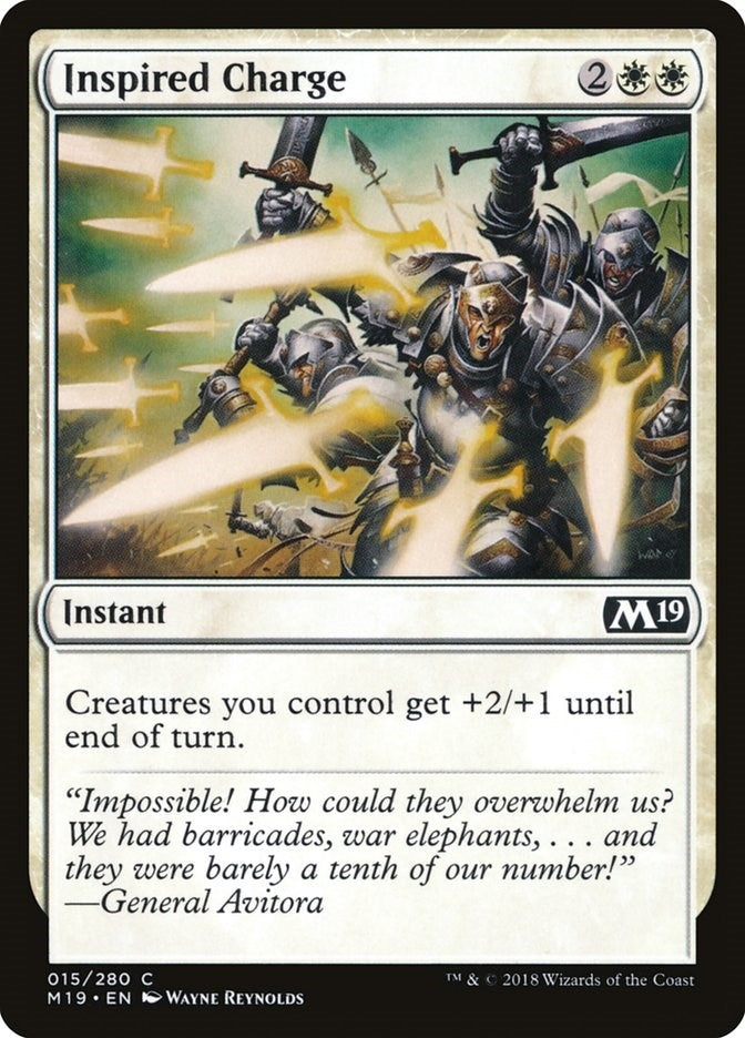 Inspired Charge (15) (M19)