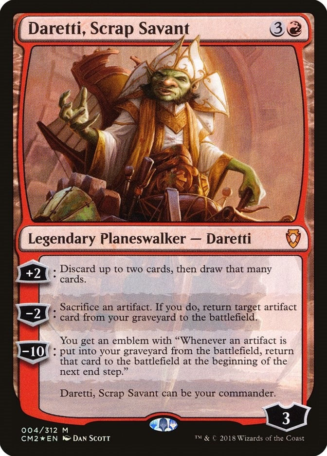Daretti, Scrap Savant (4) (CM2)