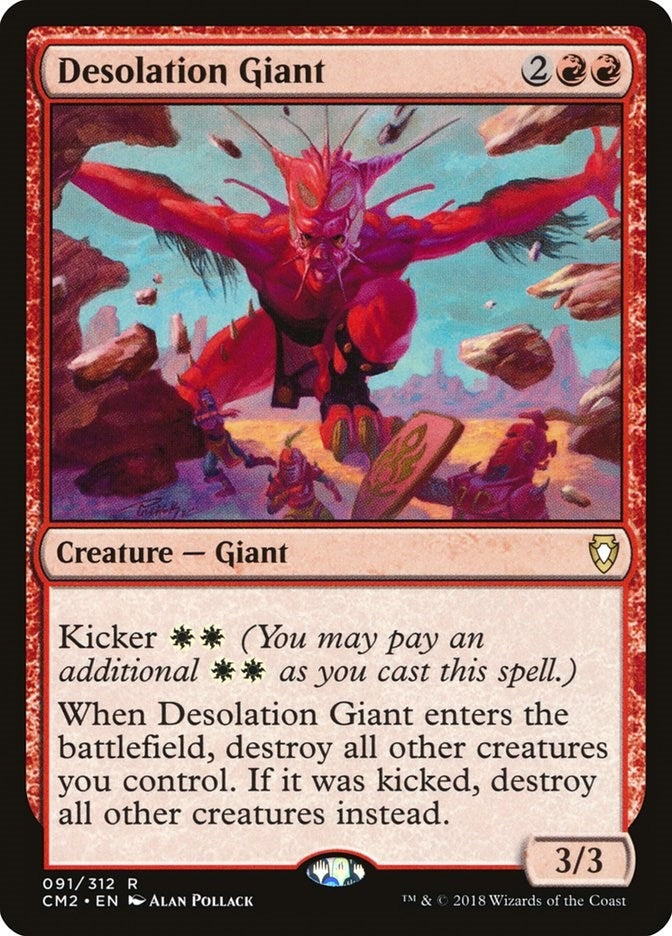 Image for Desolation Giant (91) (CM2) - Magic: The Gathering