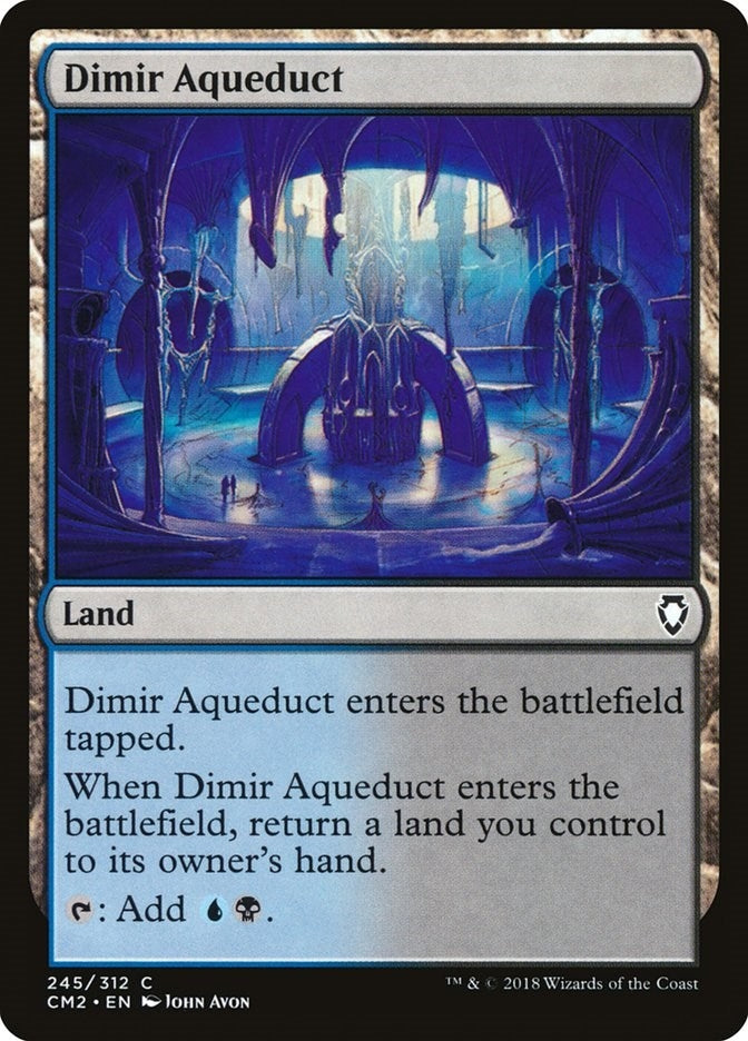 Image for Dimir Aqueduct (245) (CM2) - Magic: The Gathering