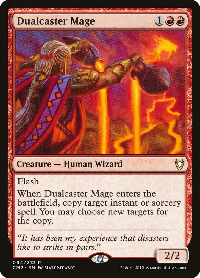 Image for Dualcaster Mage (94) (CM2) - Magic: The Gathering