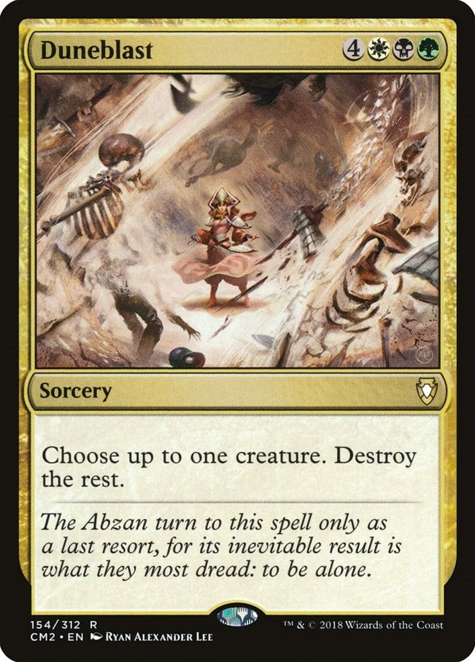 Image for Duneblast (154) (CM2) - Magic: The Gathering