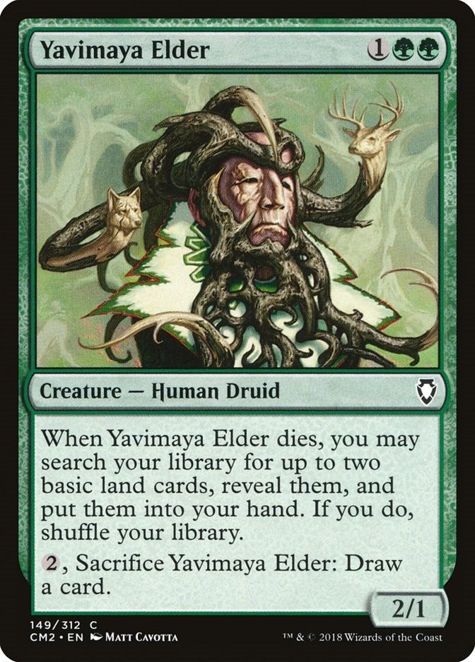 Image for Yavimaya Elder (149) (CM2) - Magic: The Gathering