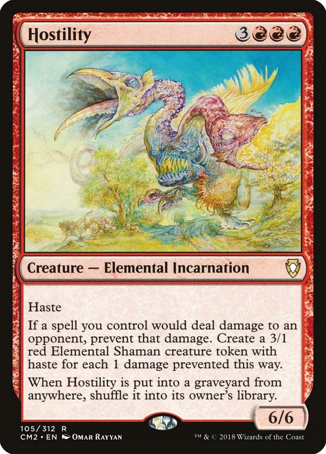 Image for Hostility (105) (CM2) - Magic: The Gathering