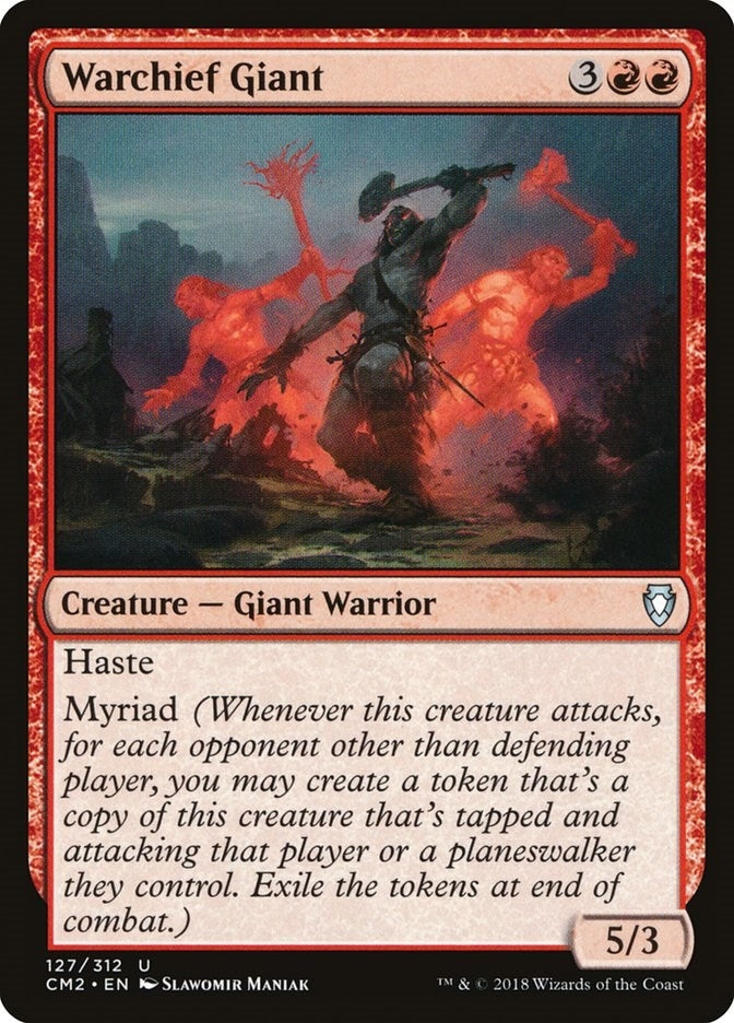 Image for Warchief Giant (127) (CM2) - Magic: The Gathering