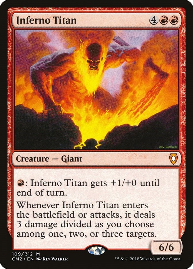 Image for Inferno Titan (109) (CM2) - Magic: The Gathering