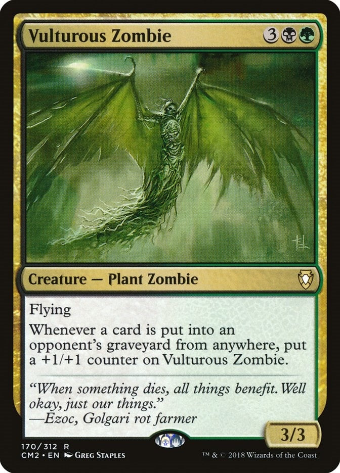 Image for Vulturous Zombie (170) (CM2) - Magic: The Gathering