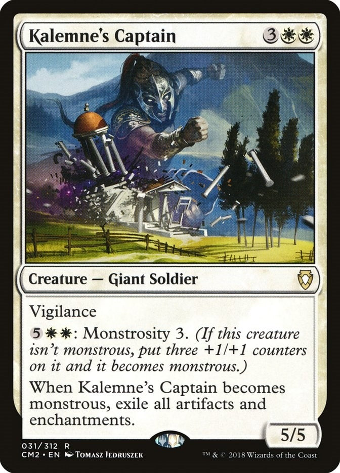 Image for Kalemne's Captain (31) (CM2) - Magic: The Gathering