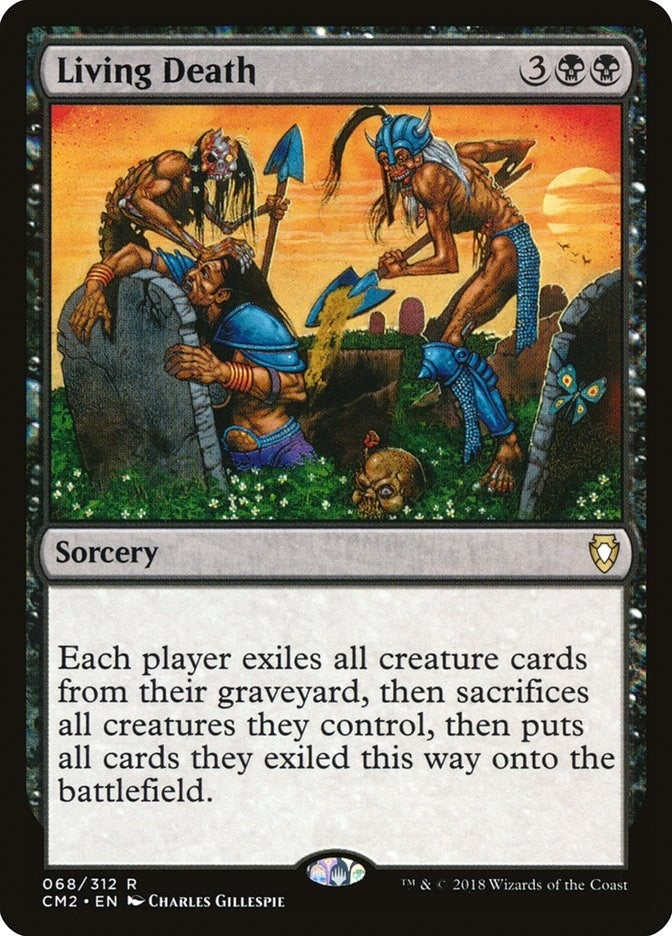 Image for Living Death (68) (CM2) - Magic: The Gathering