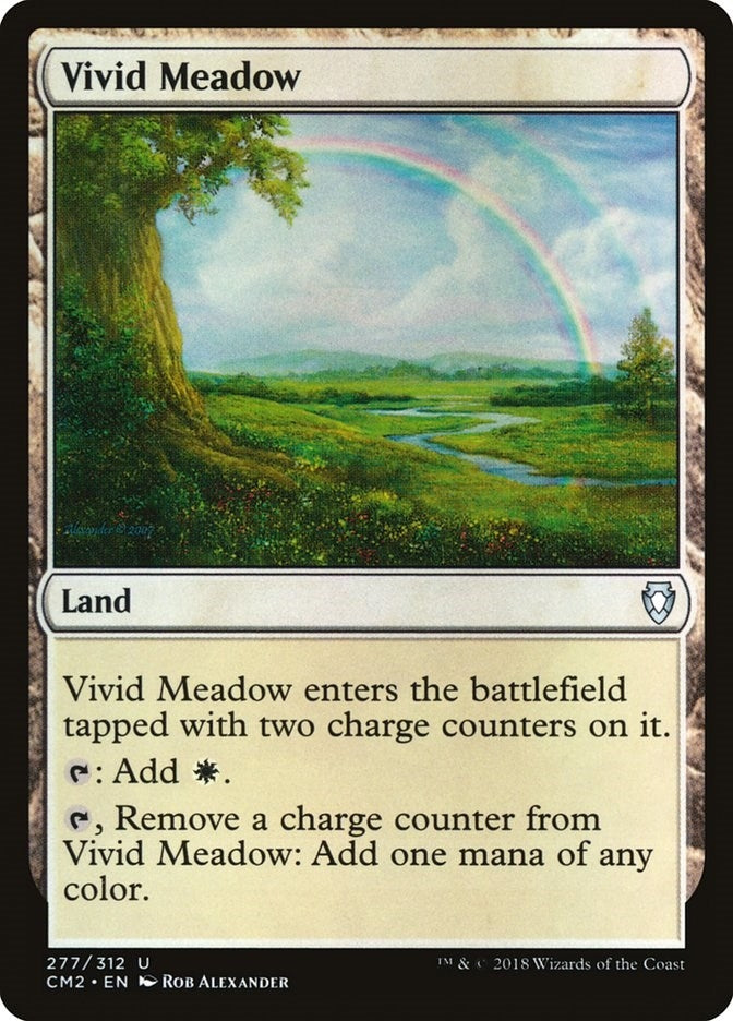 Image for Vivid Meadow (277) (CM2) - Magic: The Gathering