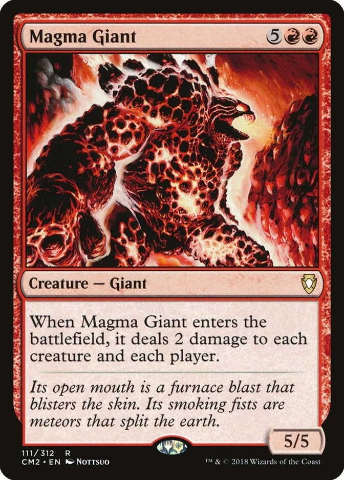 Image for Magma Giant (111) (CM2) - Magic: The Gathering