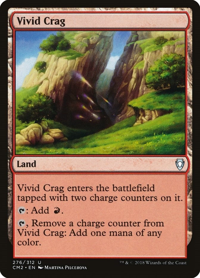 Image for Vivid Crag (276) (CM2) - Magic: The Gathering
