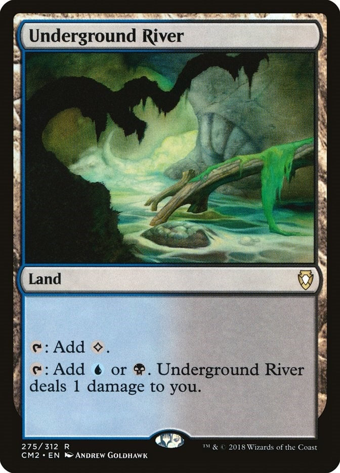 Image for Underground River (275) (CM2) - Magic: The Gathering