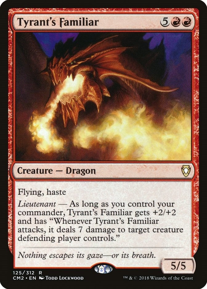 Image for Tyrant's Familiar (125) (CM2) - Magic: The Gathering