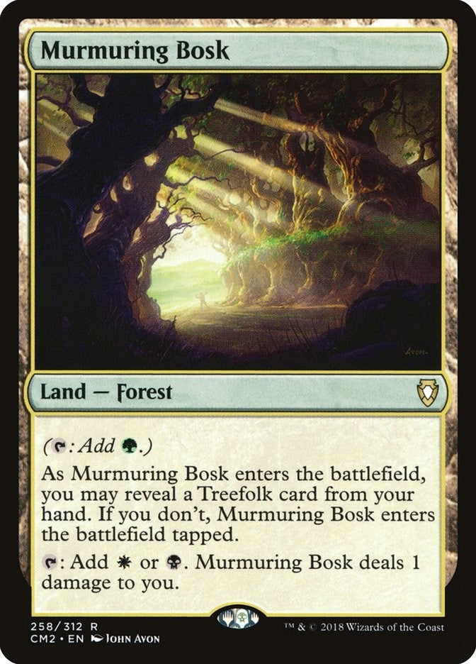 Image for Murmuring Bosk (258) (CM2) - Magic: The Gathering