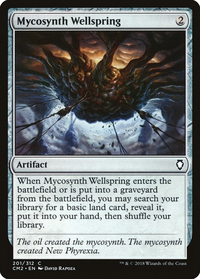 Image for Mycosynth Wellspring (201) (CM2) - Magic: The Gathering