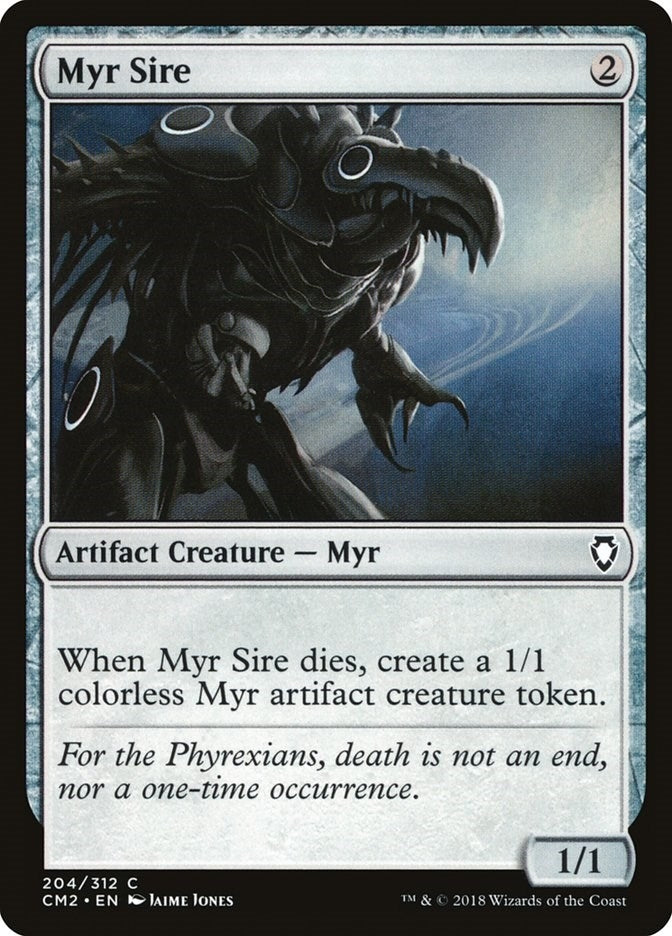 Image for Myr Sire (204) (CM2) - Magic: The Gathering